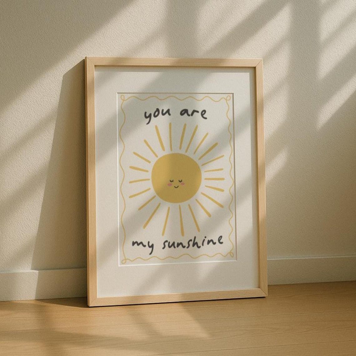 You Are My Sunshine | Art Print - KtRose Designs