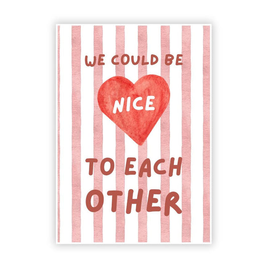 We Could Be Nice To Eachother - Olivia Dean - KtRose Designs