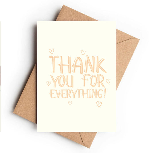 Thank You Card | Grateful Heart - KtRose Designs
