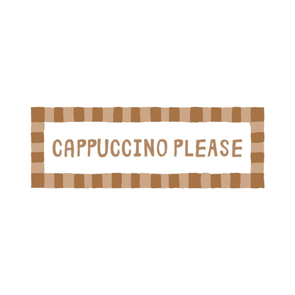 Cappuccino Please | Slimline Art Print - KtRose Designs