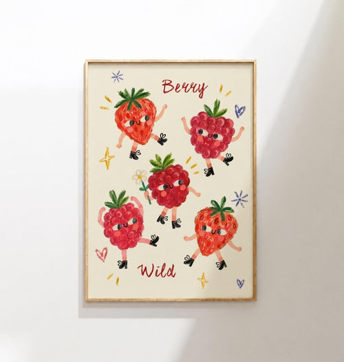 Berry Wild | Art Print - KtRose Designs