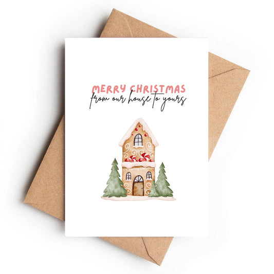 Christmas Card | Gingerbread Greetings
