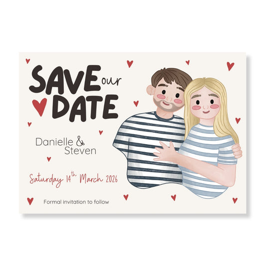 Save Our Date | Personalised Save The Date Invitations