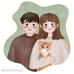 Personalised Illustration - Digital File - KtRose Designs