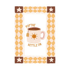 Pop The Kettle On | Art Print - KtRose Designs