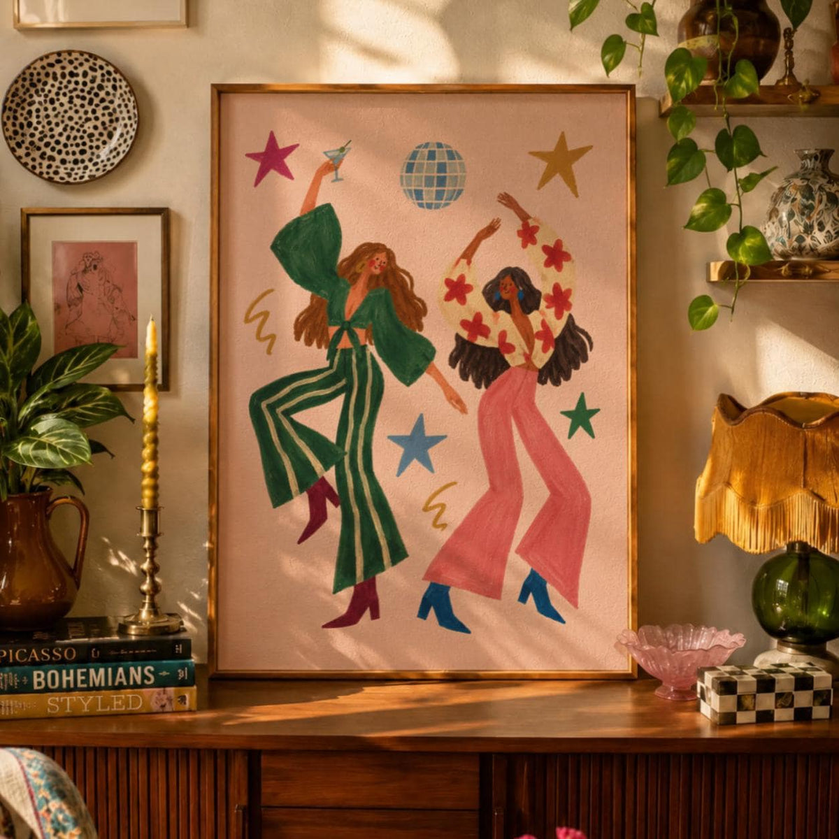 Dancing Queens | Art Print - KtRose Designs