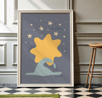 The Stars, Sun & Sea | Art Print - KtRose Designs