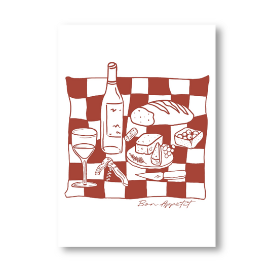 French Picnic | Art Print