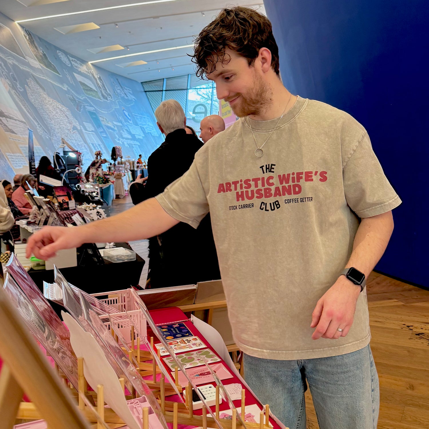 Artistic Wife's Husband Club - TShirt - KtRose Designs