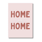 Blush Home Sweet Home | Art Print - KtRose Designs