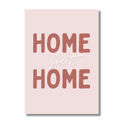 Blush Home Sweet Home | Art Print - KtRose Designs