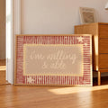Willing & Able - Noah Kahan | Art Print - KtRose Designs