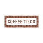 Coffee To Go | Slimline Art Print - KtRose Designs