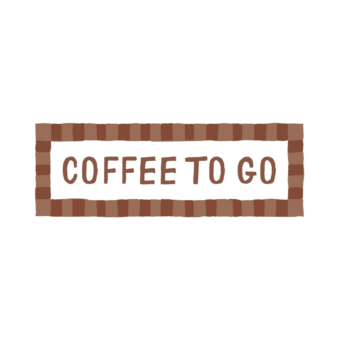 Coffee To Go | Slimline Art Print - KtRose Designs