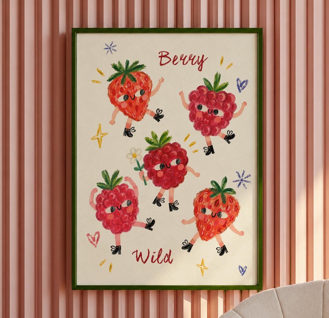 Berry Wild | Art Print - KtRose Designs