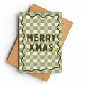 Merry Xmas Green | Christmas Card - KtRose Designs