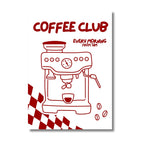 Rouge Coffee Club | Art Print - KtRose Designs