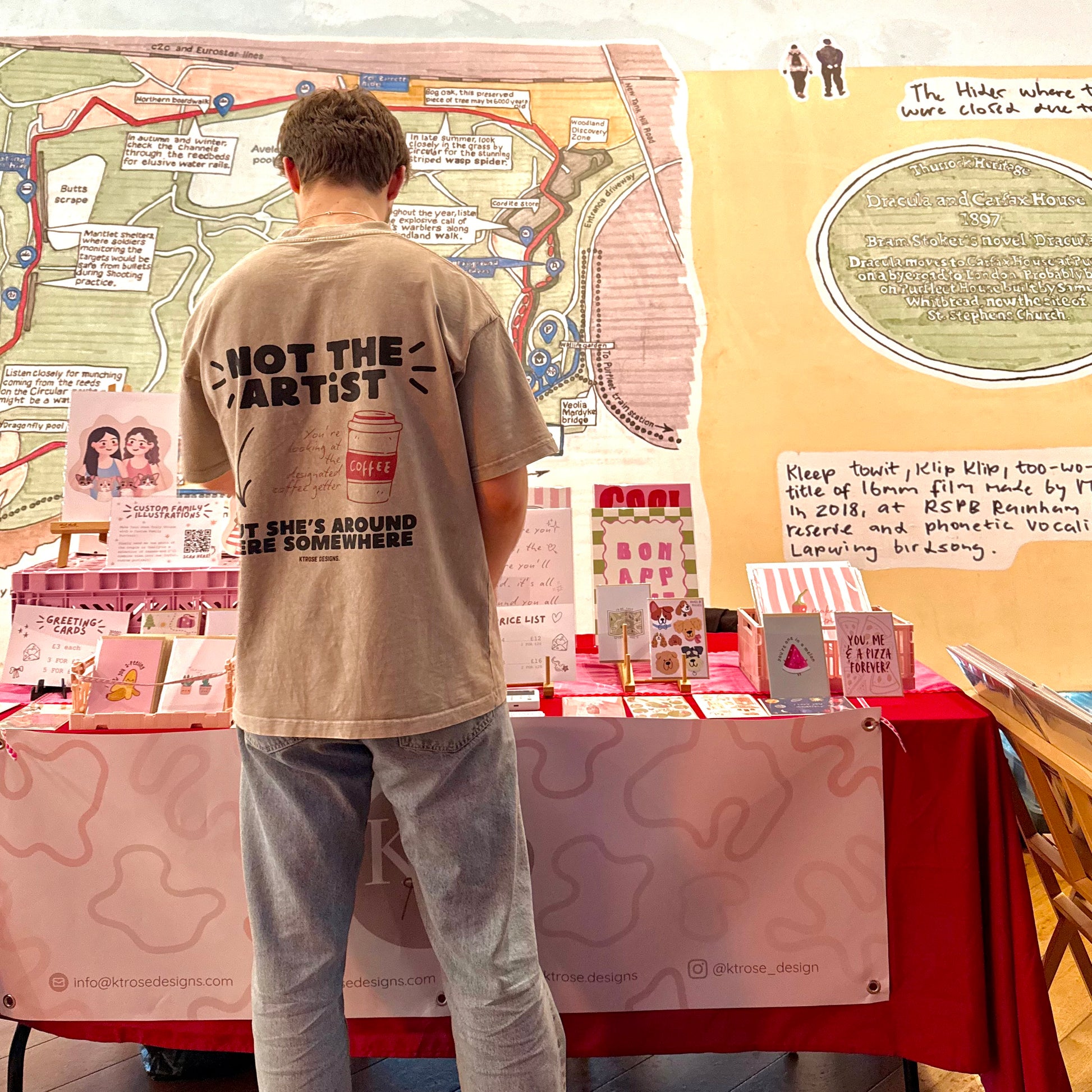 Artistic Wife's Husband Club - TShirt - KtRose Designs