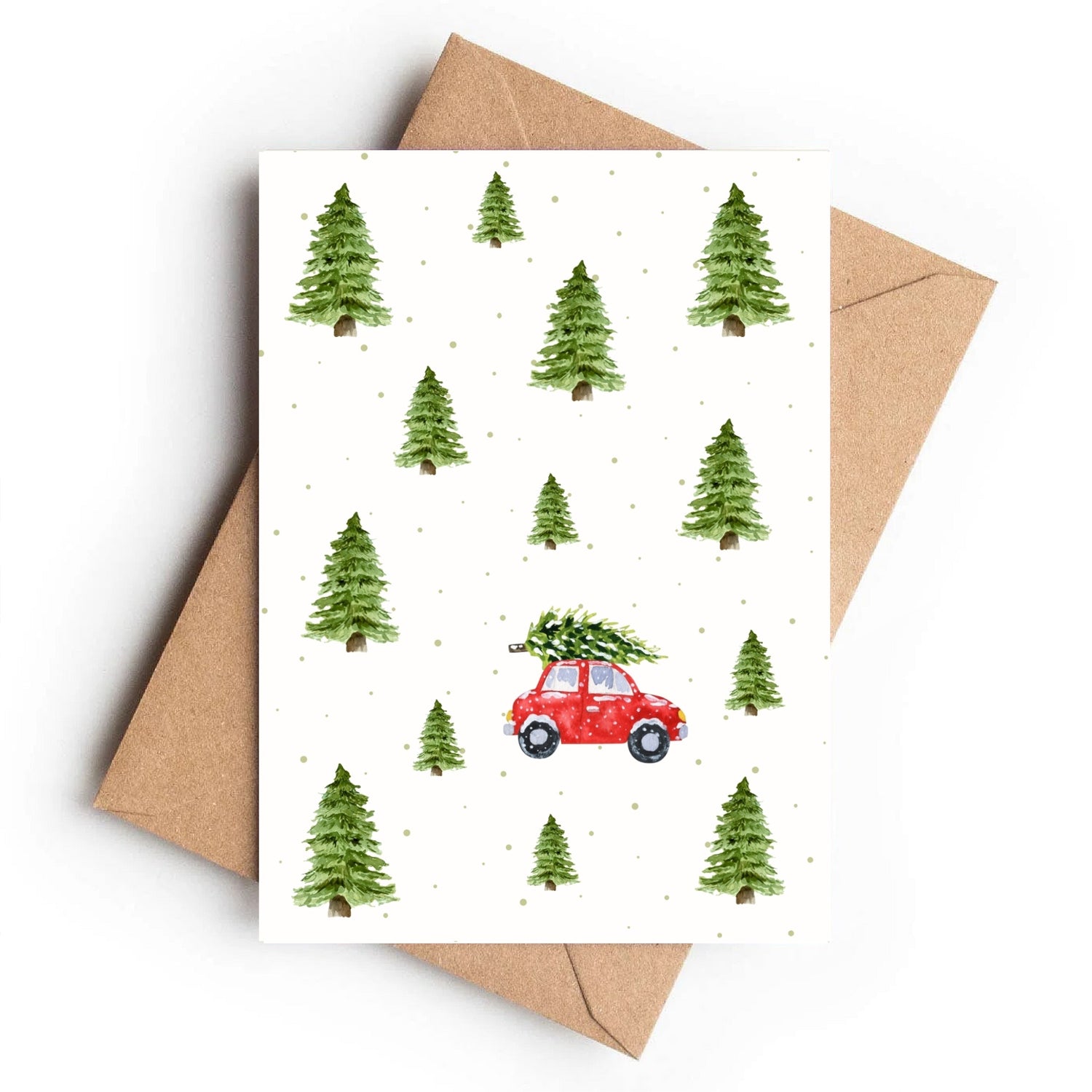 Christmas Card | Tree Delivery - KtRose Designs