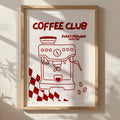 Rouge Coffee Club | Art Print - KtRose Designs