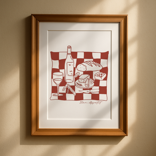French Picnic | Art Print