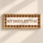 Hot Chocolate To Go | Slimline Art Print - KtRose Designs