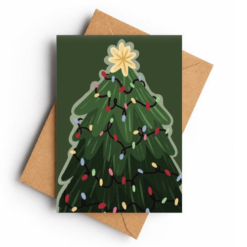 Christmas Tree | Christmas Card - KtRose Designs