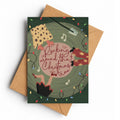 Rocking Christmas Green | Christmas Card - KtRose Designs