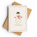 Happy Snowman | Christmas Card - KtRose Designs