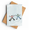 Snow Angels | Christmas Card - KtRose Designs