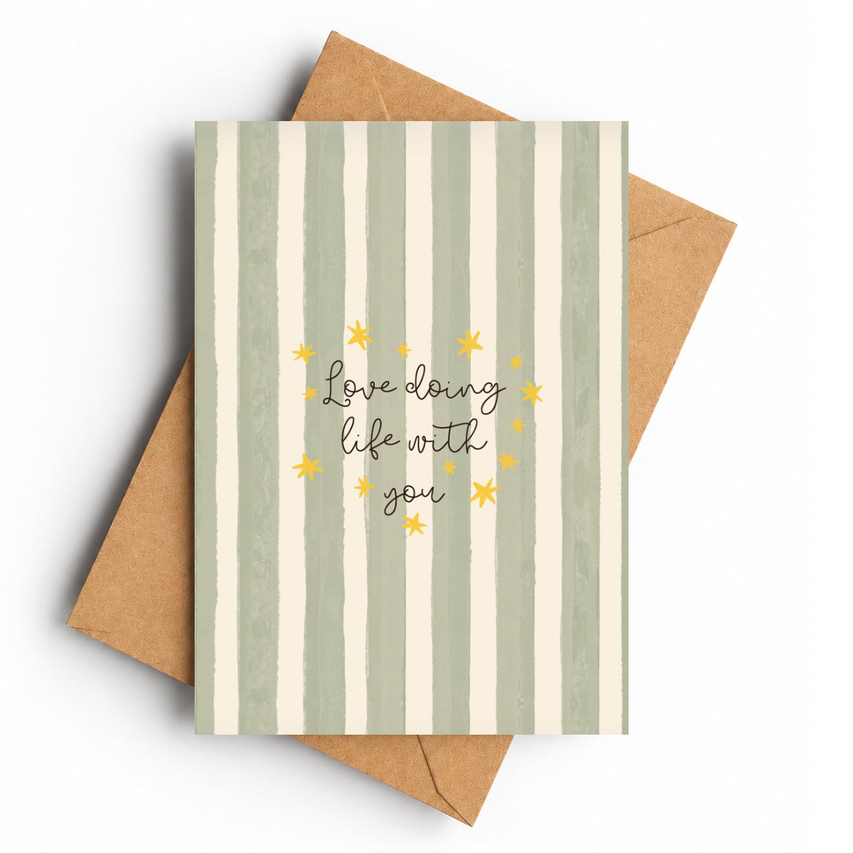 Love Doing Life With You| Greeting Card - KtRose Designs