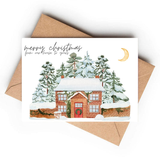 Christmas Card | Silent Night Cottage