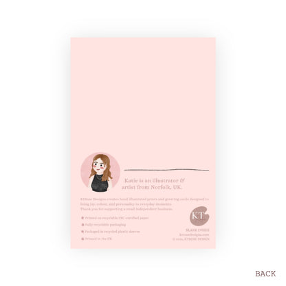 Sweet Treats & Dilly Dallying | Birthday Card - KtRose Designs