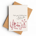 All The Right Ingredients | Birthday Card - KtRose Designs