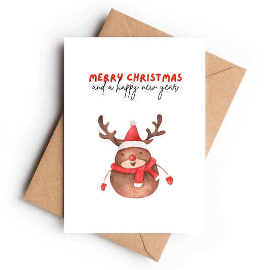 Christmas Card | Reindeer Cheer