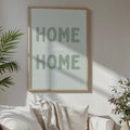 Home Sweet Home Sage Green | Art Print - KtRose Designs