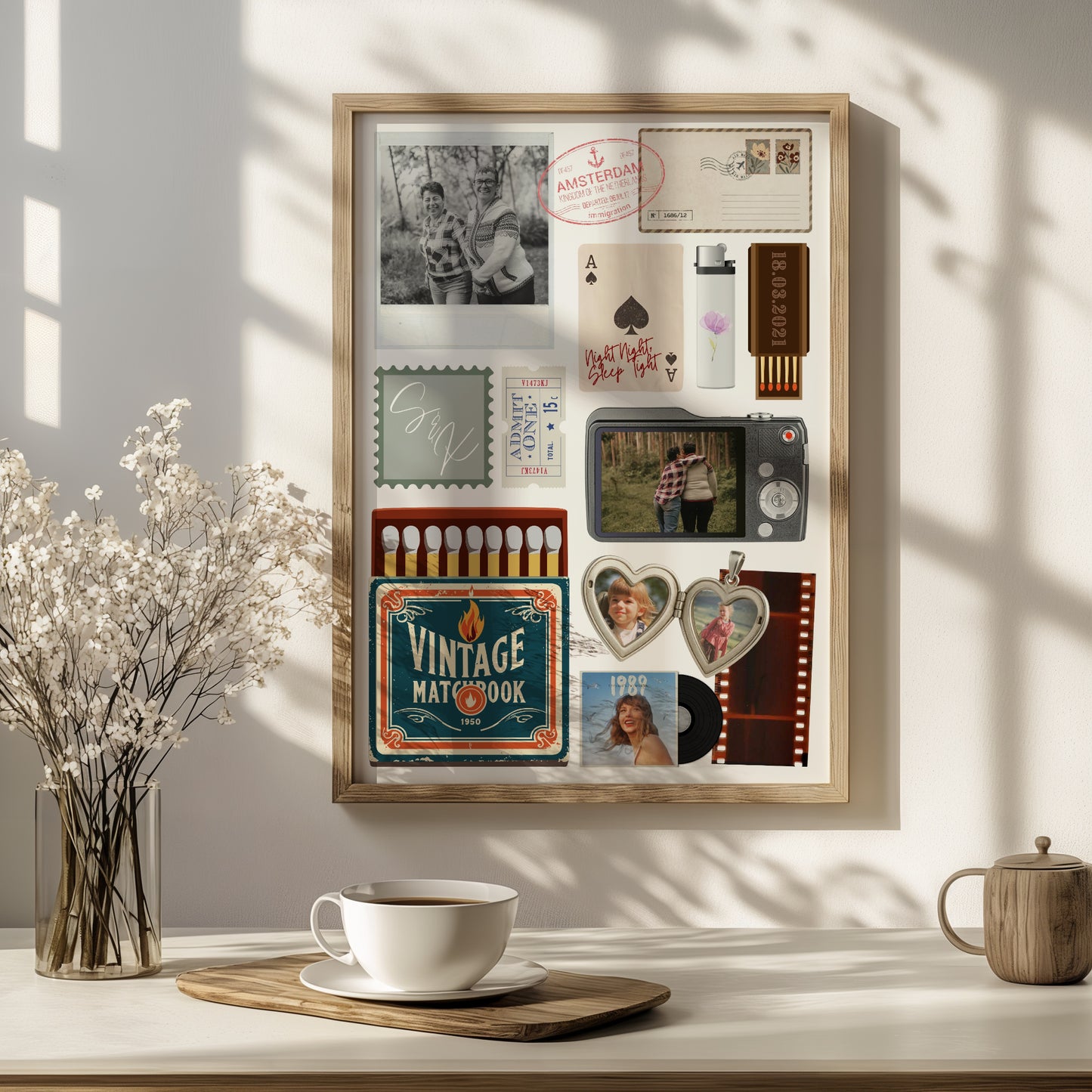 Personalised Matchbox Art Print - KtRose Designs