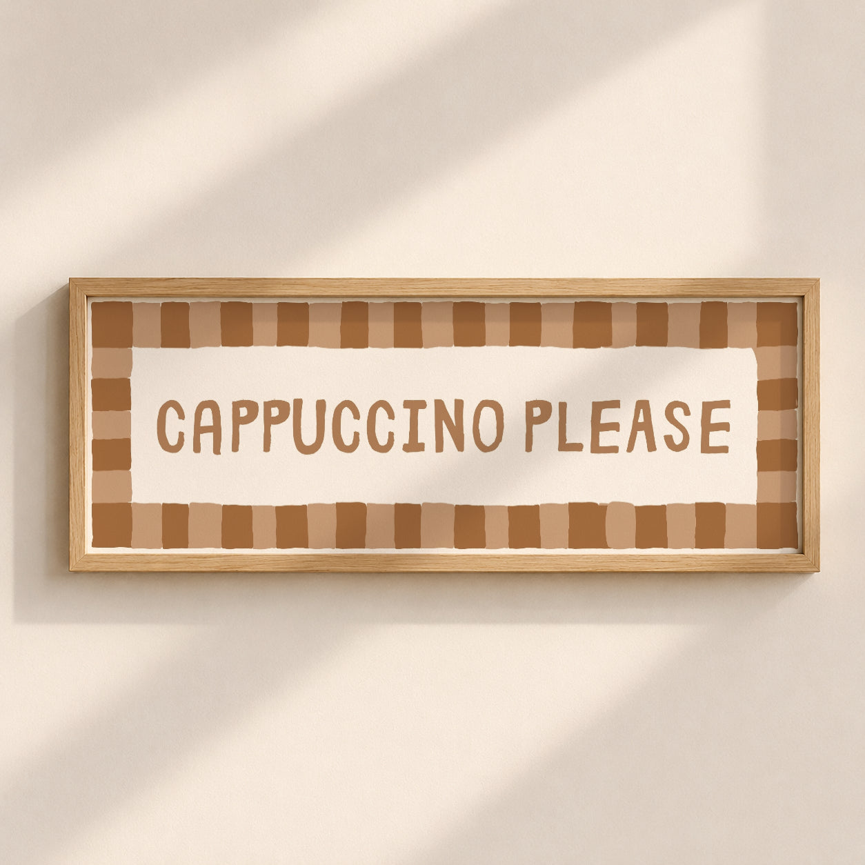 Cappuccino Please | Slimline Art Print - KtRose Designs