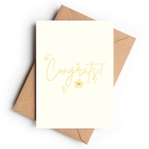 Congratulations Card | Congrats Sunshine - KtRose Designs