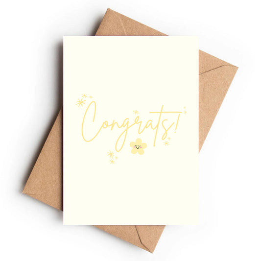 Congratulations Card | Congrats Sunshine - KtRose Designs