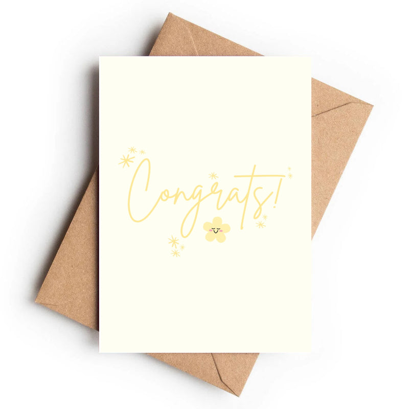 Congratulations Card | Congrats Sunshine - KtRose Designs