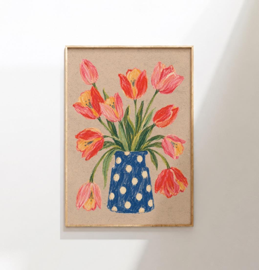 Flowers for You | Art Print - KtRose Designs