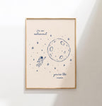 I'm An Astronaut - Noah Kahan | Art Print - KtRose Designs