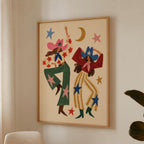 Dancing Cowgirl | Art Print - KtRose Designs