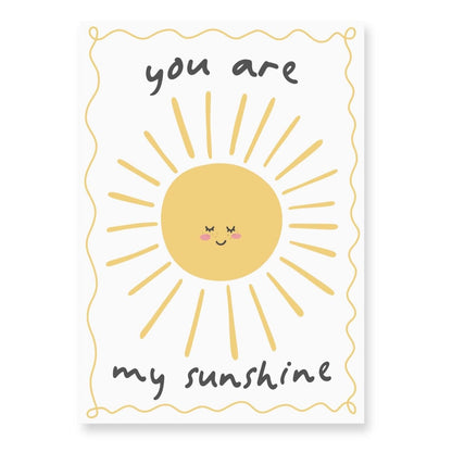 You Are My Sunshine | Art Print - KtRose Designs