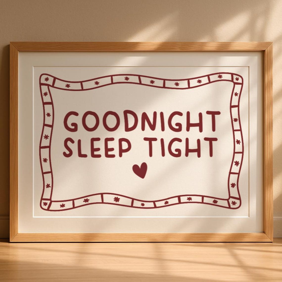 Goodnight, Sleep Tight | Art Print - KtRose Designs