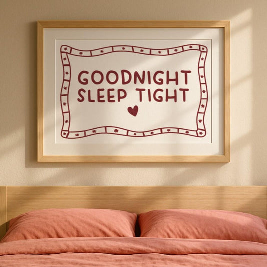 Goodnight, Sleep Tight | Art Print