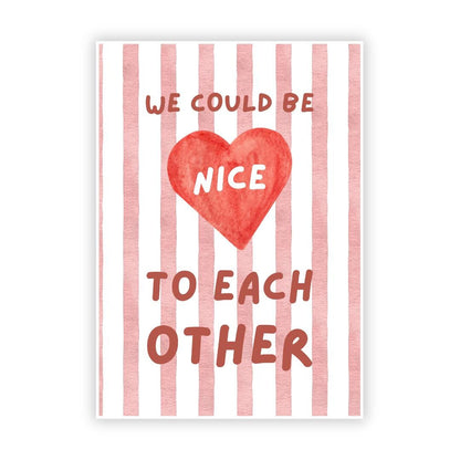 We Could Be Nice To Eachother - Olivia Dean - KtRose Designs