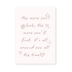 I See It Olivia Dean Art Print - Soft Pink Handwritten Quote Print - KtRose Designs