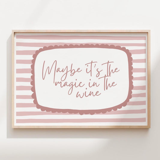 Magic In The Wine - Olivia Dean - KtRose Designs